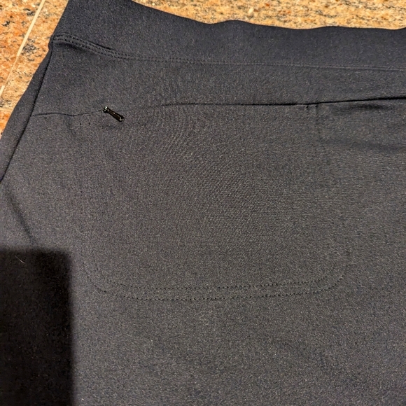 Lands End Plus Size Black Performanc Knit Skirt.  Size 2X EUC - Picture 6 of 9
